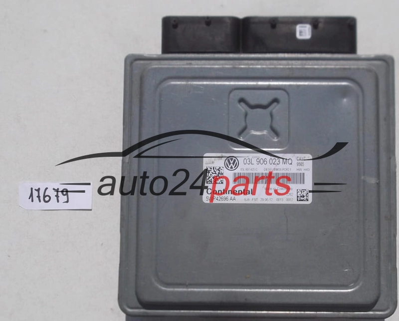KOMPUTER STEROWNIK SILNIKA VW VOLKSWAGEN GOLF 1.6 TDI 03L 906 023 MQ, 03L906023MQ, 5WP42696 AA, 5WP42696AA