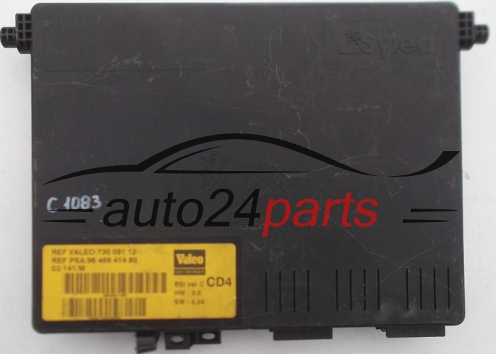 CENTRALKA MODUL BSI PEUGEOT 406 VALEO 730 091 12