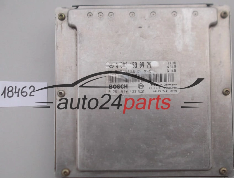 KOMPUTER STEROWNIK SILNIKA MERCEDES VITO 2.2 CDI BOSCH 0 281 010 433, 0281010433, A 000 153 09 79, A0001530979, CR1.7