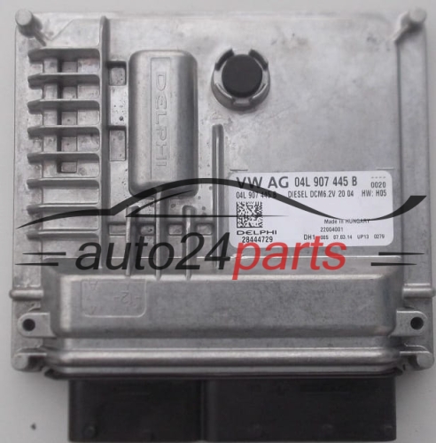 CALCULATEUR MOTEUR VOLKSWAGEN GOLF SPORTSVAN 1.6 TDI DELPHI 28444729, 04L 907 445 B