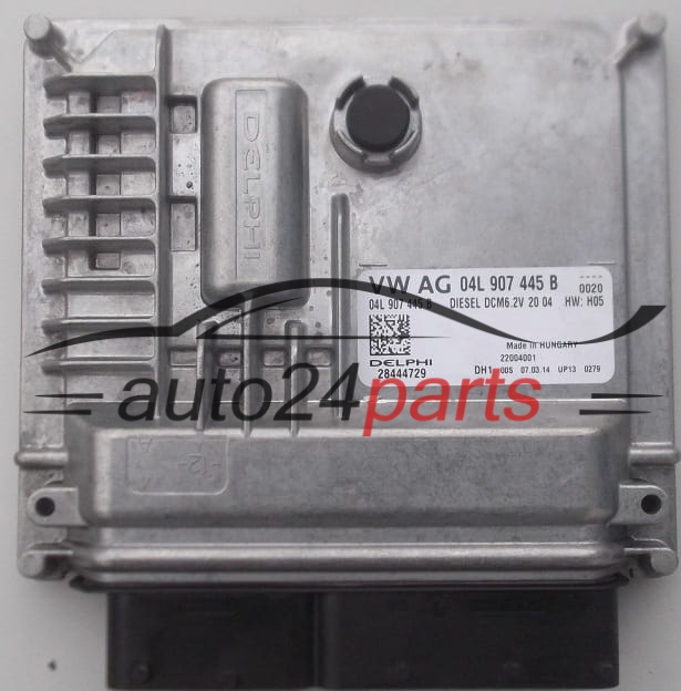 CALCULATEUR MOTEUR VOLKSWAGEN GOLF SPORTSVAN 1.6 TDI DELPHI 28444729, 04L 907 445 B