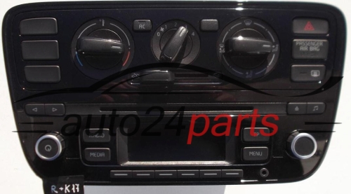 RADIO CD MP3 PANEL DE CONTROL CLIMATRONIC VOLKSWAGEN SEAT RCD 215 VW / RCD215VW / 1S0035156 / 90151-557/0004 / 901515570004 / 150 820 045 M / 150820045M