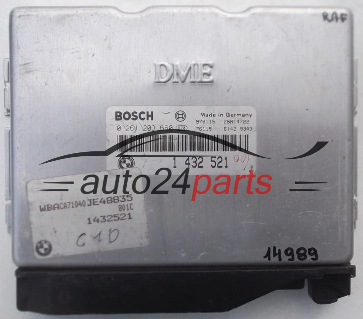 BOSCH 0261203660, 0 261 203 660, 1432521