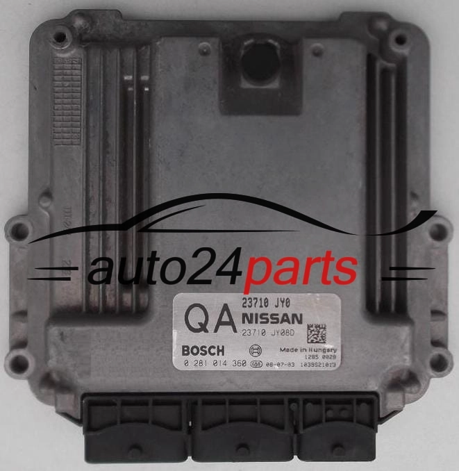 ECU CENTRALITA DE MOTOR RENAULT KOLEOS 2.0 DCI BOSCH 0281014360, 0 281 014 360, 23710JY0 QA