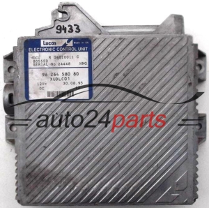 KOMPUTER STEROWNIK SILNIKA CITROEN XANTIA, PEUGEOT 605 2.1, R 04010011 C, R04010011C, 96 264 580 80, 9626458080 - 9433