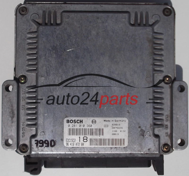 calculateur moteur pour peugeot partner, citroen berlingo 2.0 hdi