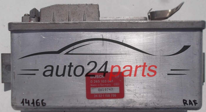 ABS STEUERGERAT BMW 3ER E30 BOSCH 0 265 103 041, 0265103041, 34.52-1 158 706, 34521158706
