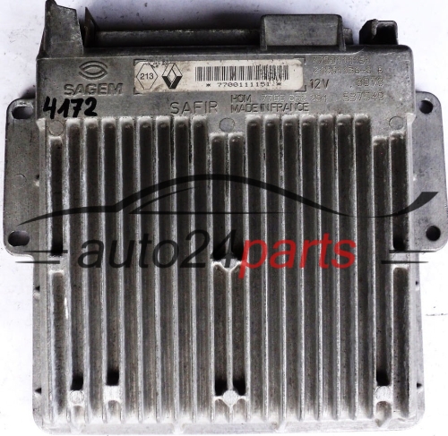 ECU CENTRALITA DE MOTOR RENAULT CLIO 1.2 21651136-6 B, 216511366B, 21651136-6B, 7700111151, HOM 7700868294, HOM7700868294