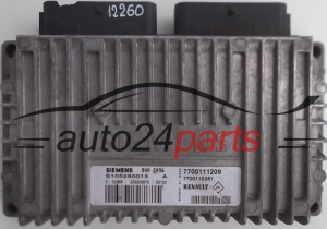 STEROWNIK SKRZYNI AUTOMATYCZNEJ RENAULT MEGANE SCENIC 1.6 SIEMENS S105280015 A, S105280015A, 7700111209, 7700110261  - 