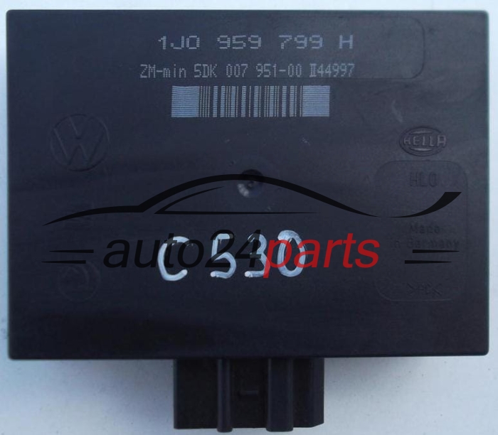 CENTRALITA DE CONFORT VW SEAT SKODA HELLA 5DK 007 951-00,  1J0 959 799 H