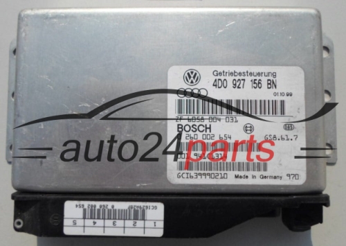 Ecu Caja de cambios automática AUDI S8 D2 BOSCH 0 260 002 654,  4D0 927 156 BN
