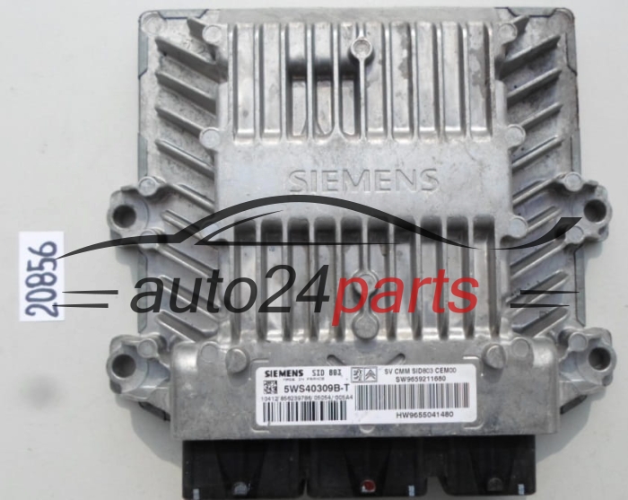 CENTRALITA DE MOTOR CITROEN PEUGEOT 2.0 HDI 5WS40309B-T, 5WS40309BT, SW9659211680 