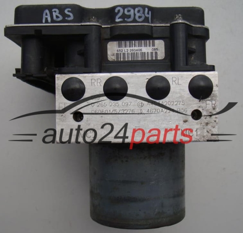 BOMBA HIDRAULICA Y CENTRALITA ABS MITSUBISCHI COLT BOSCH 0 265 235 097, 0265235097, A4544202275, 0265950545