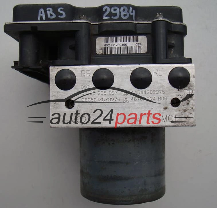 BOMBA HIDRAULICA Y CENTRALITA ABS MITSUBISCHI COLT BOSCH 0 265 235 097, 0265235097, A4544202275, 0265950545
