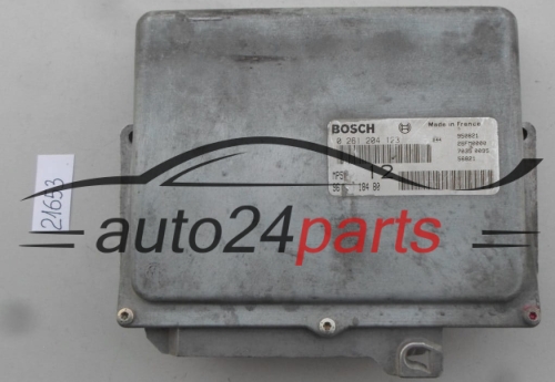 CITROEN ZX, PEUGEOT 1.8, BOSCH 0 261 204 123, 0261204123, 96 245 184 80, 9624518480