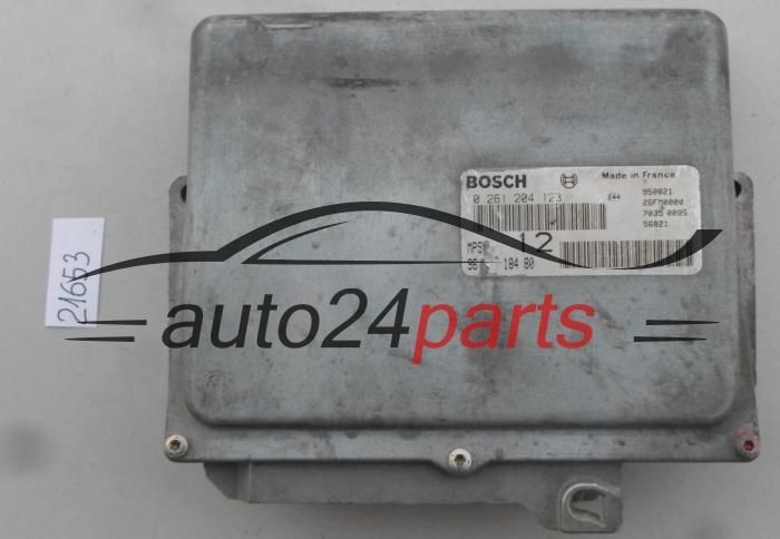 CITROEN ZX, PEUGEOT 1.8, BOSCH 0 261 204 123, 0261204123, 96 245 184 80, 9624518480