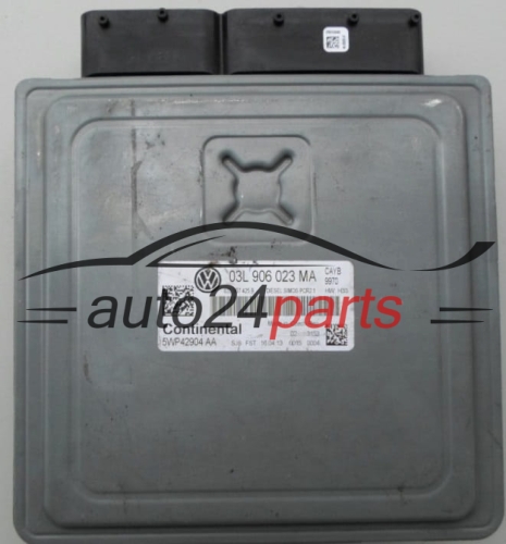 VW VOLKSWAGEN TIGUAN 2.0 TDI, CONTINENTAL 5WP42904 AA, 5WP42904AA, 03L 906 023 MA, 03L906023MA, 03L907425B