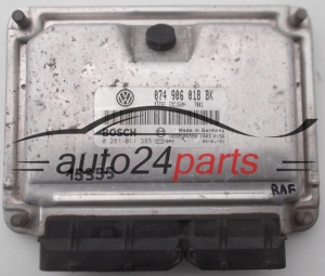 MOTORSTEUERGERÄT ECU STEUERGERAT VOLKSWAGEN BOSCH 0 281 011 385, 0281011385, 074 906 018 BK, 074906018BK