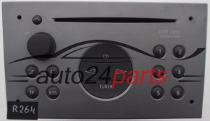 RADIO CD  CDR2005(E) OPEL VECTRA 24 441 224 / 24441224 / 24 441 224 UY8 / 24441224UY8 / 330886636 -