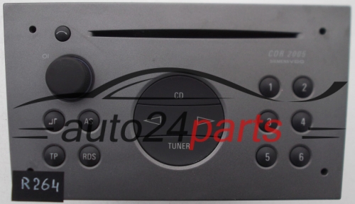 RADIO CD  CDR2005(E) OPEL VECTRA 24 441 224 / 24441224 / 24 441 224 UY8 / 24441224UY8 / 330886636 -