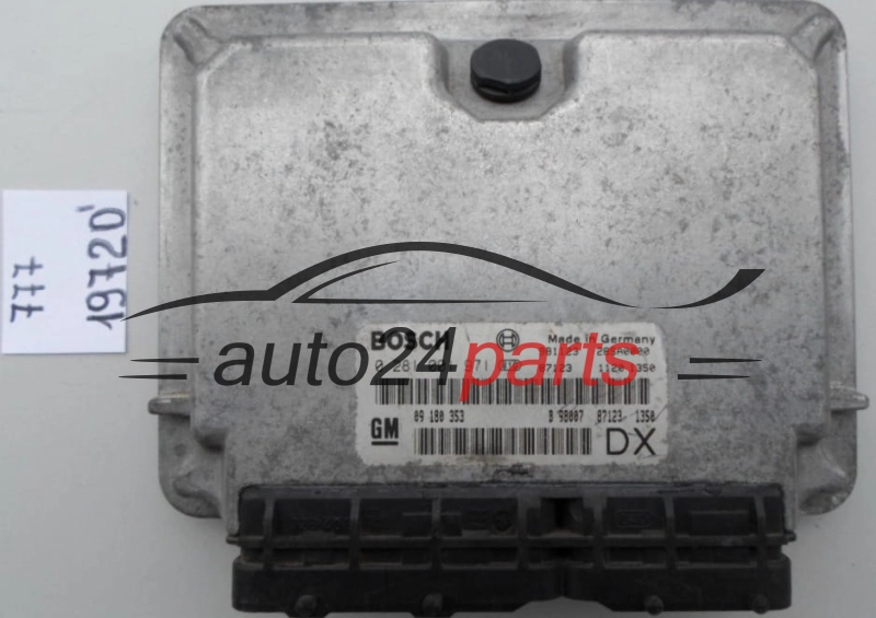 KOMPUTER STEROWNIK SILNIKA OPEL ASTRA VECTRA ZAFIRA 2.0 DTL BOSCH 0 281 001 971