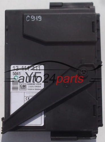 SIEMENS VDO 5WK4 8664 d,  GM 3305 18684, 13 111 111 YF