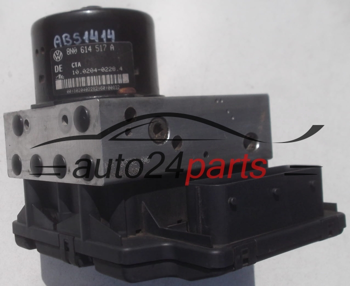 BOMBA HIDRAULICA Y CENTRALITA ABS VOLKSWAGEN AUDI 8N0 614 517 A, 8N0614517A, ATE 10.0204-0228.4, 10020402284, 8N0 907 379 E, 8N0907379E, 10.0947-0312.3, 10094703123