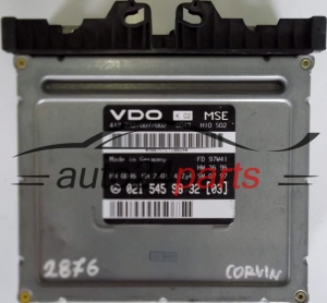 KOMPUTER STEROWNIK SILNIKA MERCEDES W210 E-KLASS E200 A0215459832, 0215459832, 021 545 98 32, 412 232/007/002, 412232007002 - 2876, 2991, 3481, 9511