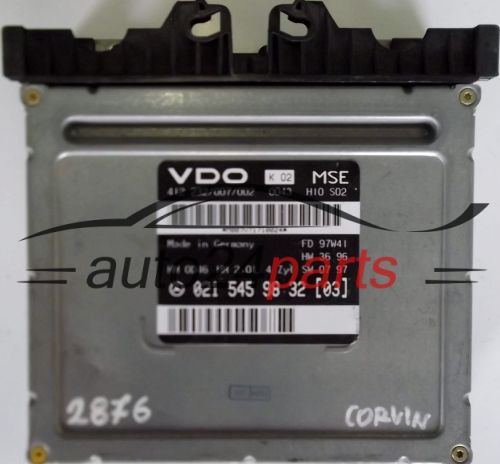 KOMPUTER STEROWNIK SILNIKA MERCEDES W210 E-KLASS E200 A0215459832, 0215459832, 021 545 98 32, 412 232/007/002, 412232007002