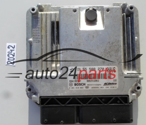 KOMPUTER STEROWNIK SILNIKA OPEL CORSA D 1.3 CDTI BOSCH 0 281 018 863, 0281018863, 55 588 270, 55588270