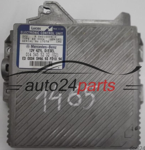 calculateur moteur pour mercedes w202 c-klass c220 d