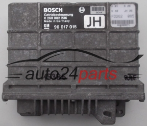 CENTRALITA ECU CAJA DE CAMBIO AUTOMATICO OPEL OMEGA A BOSCH 0 260 002 236, 0260002236, GM 96 017 015 JH, 96017015JH