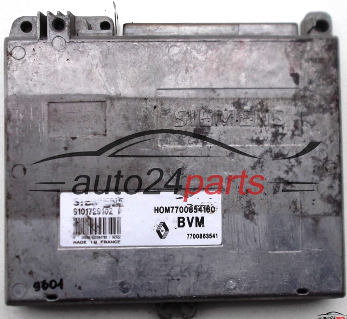 calculateur moteur pour renault clio 1.2 