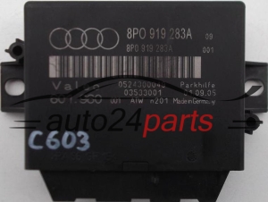 KOMFORTSTEUERGERÄT PDC AUDI A3, 8P0 919 283A, 8P0919283A, 0524300049, 03533001 