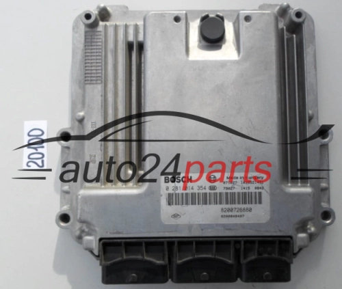 KOMPUTER STEROWNIK SILNIKA RENAULT 2.0 DCI BOSCH 0 281 014 354, 0281014354, 8200726880