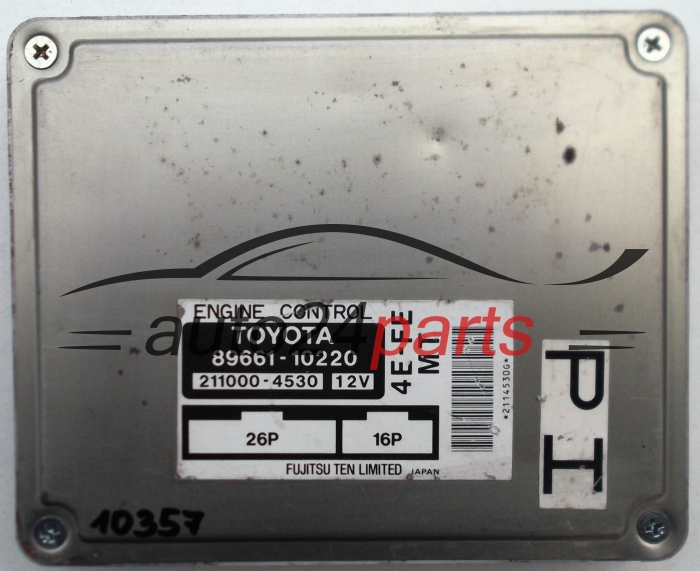 calculateur moteur pour toyota starlet1.3 16v 