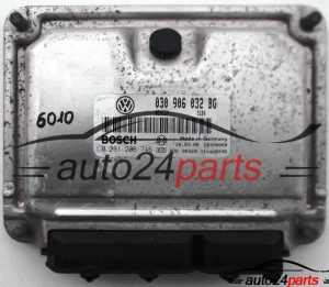 ECU CENTRALITA DE MOTOR SEAT AROSA VW LUPO 1.0 030 906 032 BG, 030906032BG, BOSCH 0 261 206 746, 0261206746