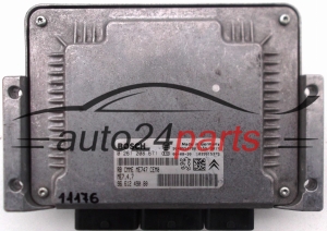 CALCULATEUR MOTEUR PEUGEOT, CITROEN, BOSCH 0 261 208 671, 0261208671, 96 612 490 80, 9661249080, ME7.4.7, ME747 