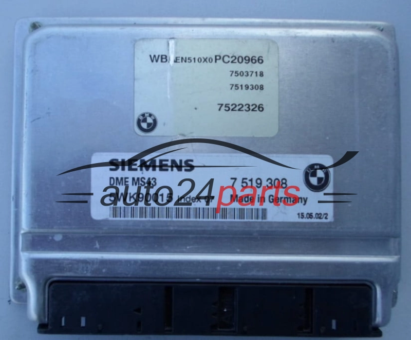 ECU CENTRALITA DE MOTOR  BMW E46 2.5 SIEMENS 5WK90015, 7 519 308