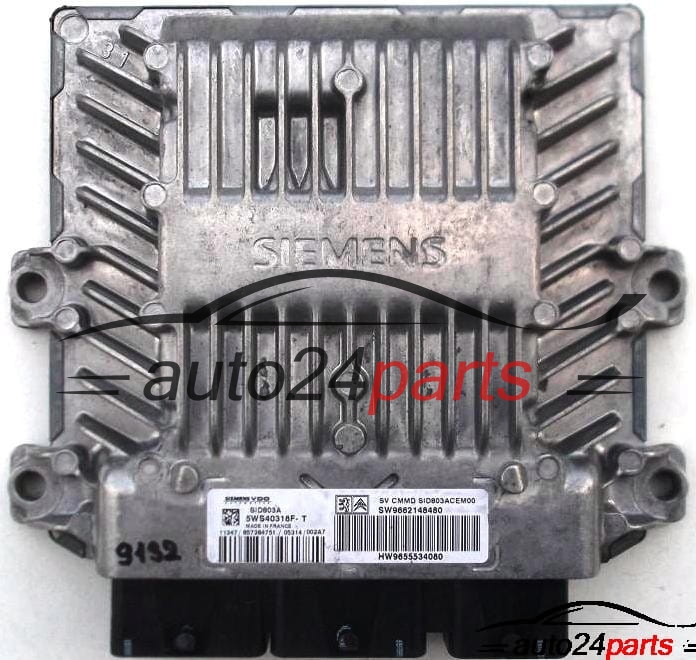ECU CENTRALITA DE MOTOR PEUGEOT, CITROEN 2.0 16V