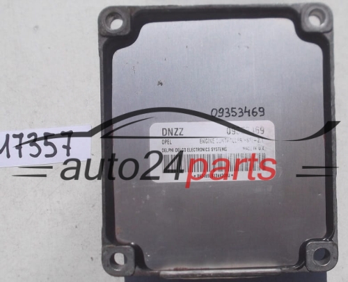 MOTORSTEUERGERÄT ECU STEUERGERAT 1.4 Z14XE 1.6 Z16SE OPEL CORSA C COMBO 09353469 9391340 DNZZ