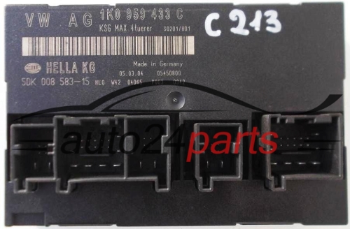 KOMFORTSTEUERGERÄT VOLKSWAGEN HELLA 5DK00858315, 5DK008583-15, 5DK 008 583-15, 1K0959433C, 1K0 959 433 C 