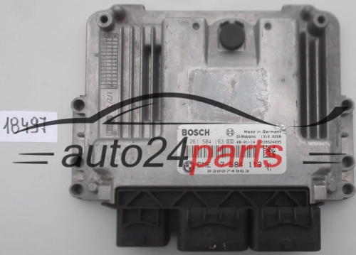 KOMPUTER STEROWNIK SILNIKA MINI COOPER 1.6, BOSCH 0 261 S04 163, BOSCH 0261S04163, DME 7 584 113, DME7584113, 030065268