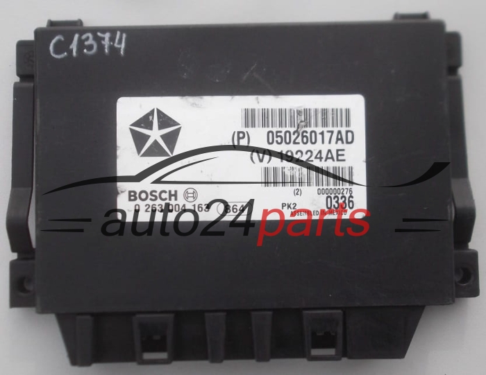 CENTRALKA MODUL PARKTRONIK PDC JEEP GRAND CHEROKEE BOSCH 0 263 004 163, 0263004163, 05026017AD 