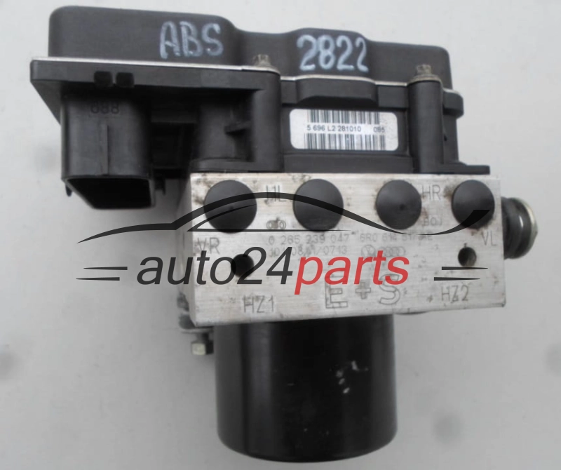 ABS VOLKSWAGEN POLO SEAT IBIZA BOSCH 0265239047 / 6R0614517AE / 0265955021 