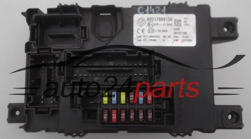 CENTRALITA DE CONFORT FIAT GRANDE PUNTO DELPHI 28122166, 00517986150