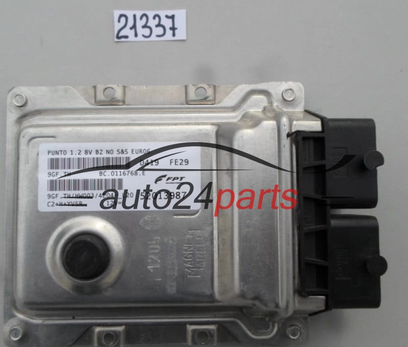 KOMPUTER STEROWNIK SILNIKA FIAT PUNTO 52013987, 9GF.TH, 9GFTH 
