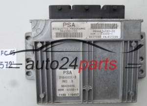KOMPUTER STEROWNIK SILNIKA CITROEN PEUGEOT 21646831-2, 216468312, 9645304080