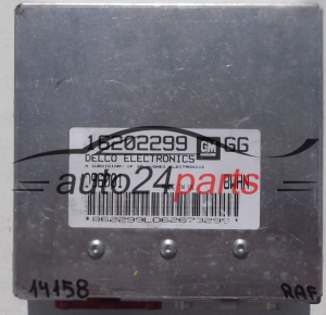 ECU CENTRALITA DE MOTOR OPEL VECTRA 16202299 GG, 16202299GG, D96001, BWHN 