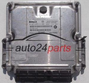 MOTORSTEUERGERÄT ECU STEUERGERÄT CHRYSLER VOYAGER 2.5 BOSCH 0 281 010 814, 0281010814, P04727664AD, HN7AAO 